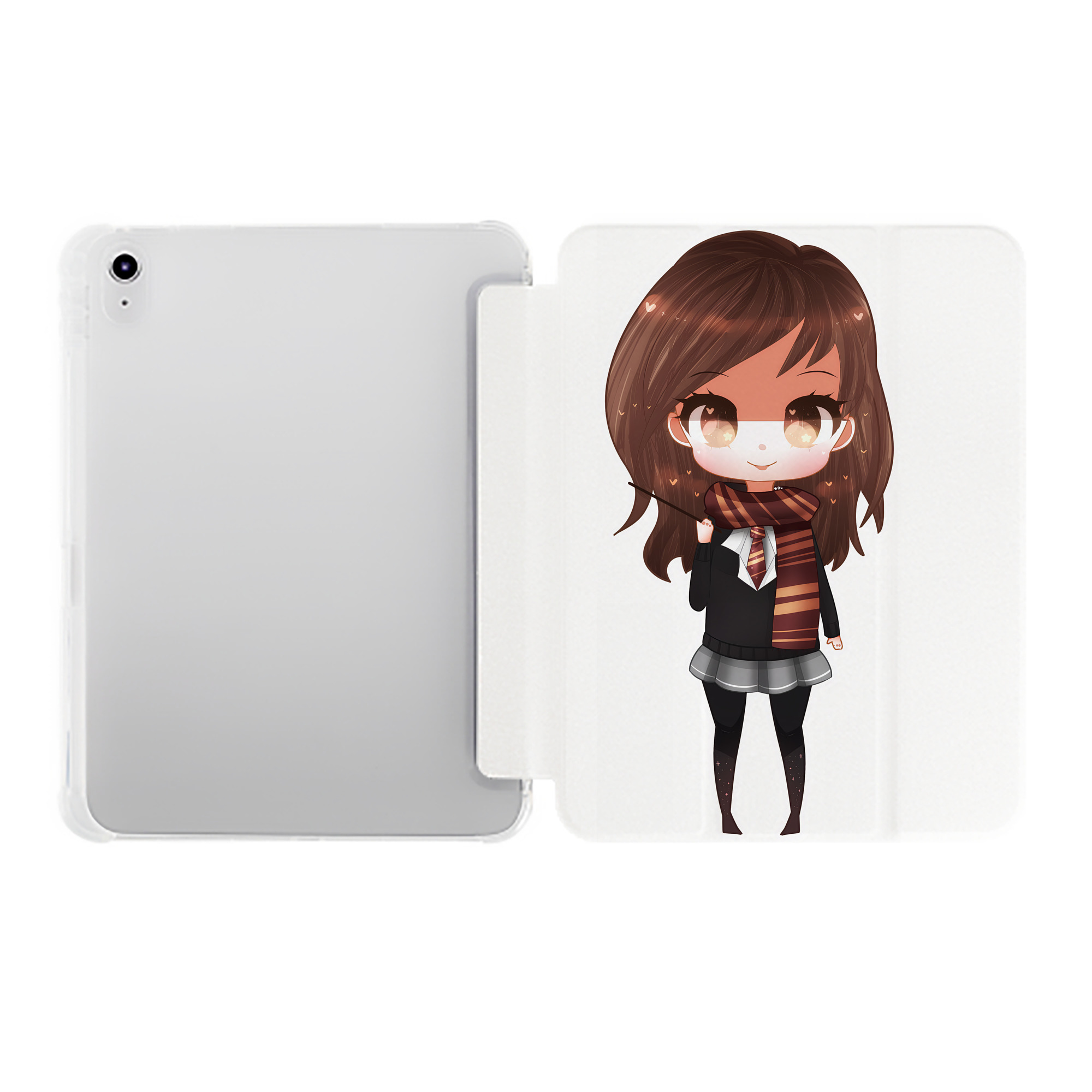 （画像用） Harry Potter ハリー・ポッターシリーズ IPad ケース ペン収納付き 三つ折りスタンド PUレザー×シリコン 対応機種9.5/10.5/10.9インチ
